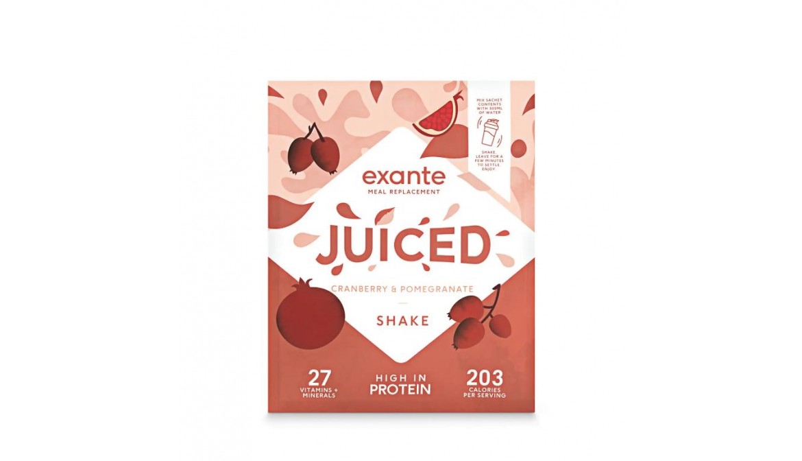 exante Diet Clear Shakes Single Portion Cranberry Pomegranate